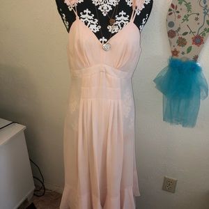 Nanette rose pink or baby pink dress size 2